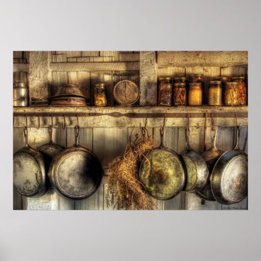 gereedschap - keuken uit het oude land poster (Voorkant)