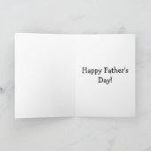 Gereedschap Pap Happy Vaderdag Kaart (Binnen)