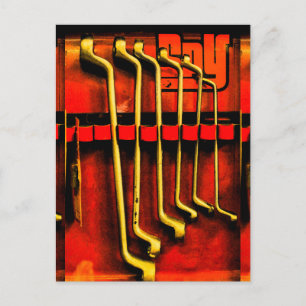 Gereedschap Spanners Garage Bikes Cars Fixing Briefkaart