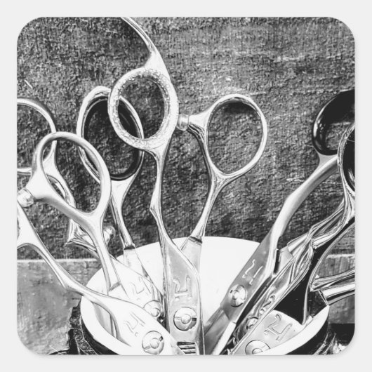 Gereedschap van het vak - Haarstylist Stickers (Voorkant)