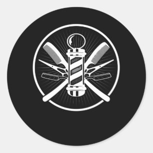 gereedschap voor barrières ronde sticker