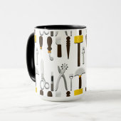 Gereedschap voor het lederen mok (Voorkant links)