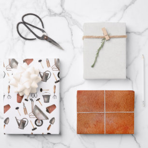 Gereedschap voor het oppakken van tuinbouwkleding  inpakpapier vel