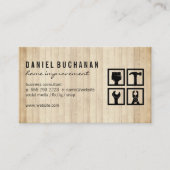 Gereedschap voor thuisreparatie | Timmerman Visitekaartje (Voorkant)