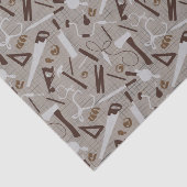 Gereedschap voor timmerwerk, houtbewerking tissuepapier (Detail)