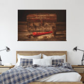 gereedschappen Canvas Print (Insitu (Slaapkamer))
