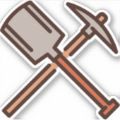 gereedschappen sticker (Voorkant)