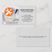 Gereedschappen Verf Roller | Visitekaartje van her (Voorkant / Achterkant)