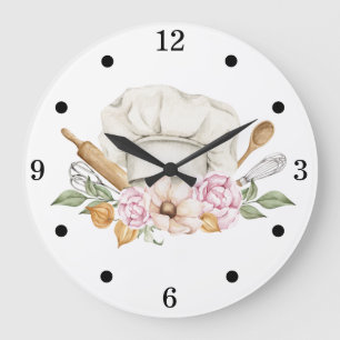 Gereedschappen voor bakken - keuken grote klok