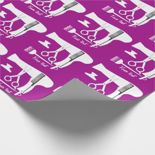 Gereedschappen voor haarstijlen cadeaupapier