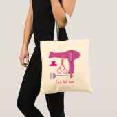 Gereedschappen voor haarstijlen tote bag (Voorkant (product))