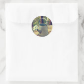 Gereedschappen voor tuinonderhoud ronde sticker (Tas)