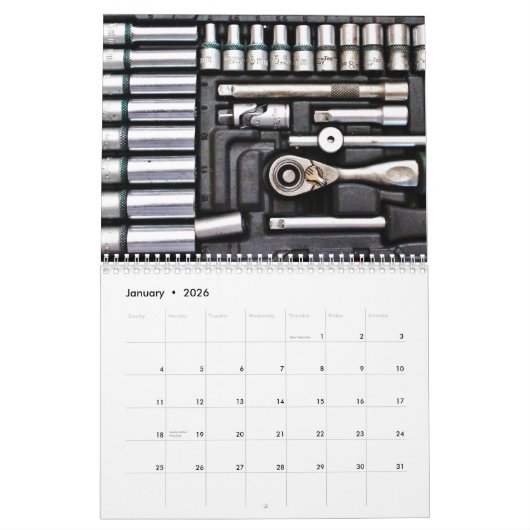 Gereedschapskist Handyman Tools Kalender (Jan 2026)