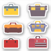 Gereedschapskist Stickers (Voorkant)
