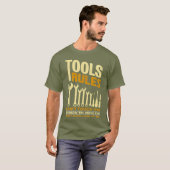 Gereedschapsregels - Handyman Mechanic Tool Cadeau T-shirt (Voorkant volledig)