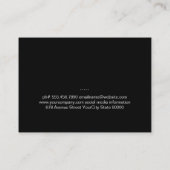 Gereedschapsrestaurant Visitekaartje (Achterkant)