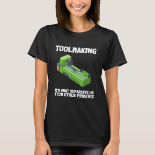 Gereedschapswerker CC-operator en machinist T-shirt