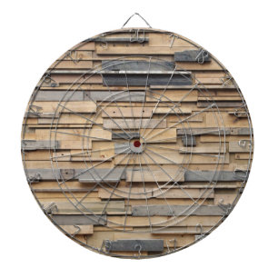 Geregenereerd hout, duurzaam materiaal dartbord