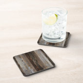 Geregenereerd hout Rustic Barn Board hout Bier Onderzetter (Rechterzijde)