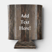 Geregenereerd hout Rustic Barn Board  hout Blikjeskoeler (Achterkant)