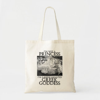 Geregenereerde Griekse godin Tote Bag