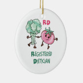 Geregistreerd diëticien keramisch ornament (Rechts)