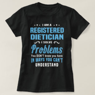Geregistreerd diëticien t-shirt