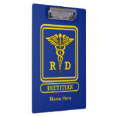 Geregistreerd diëtitist klembord (Rechts)