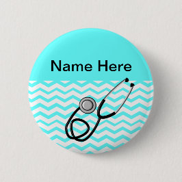Geregistreerd ontwerp van zuster Chevron Ronde Button 5,7 Cm