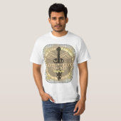 Geregistreerd Verpleegkundige Caduceus T-shirt (Voorkant volledig)