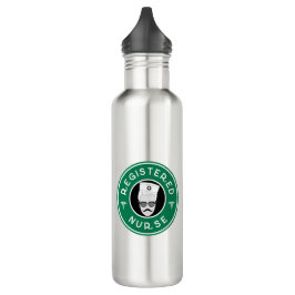 Geregistreerd Verpleegkundige Logo Badge Ontwerp Waterfles