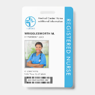 Geregistreerd verpleegkundige Medisch Centrum Mede Badge