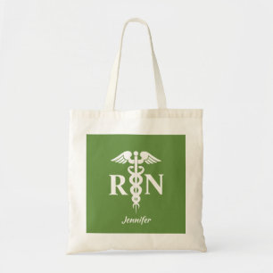 Geregistreerd verpleegster Stijlvol Medisch Kaduce Tote Bag