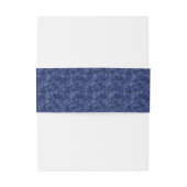 Geregistreerd zure RN Caduceus op Navy Blue Camo Uitnodigingen Wikkel (Achterkant Voorbeeld)