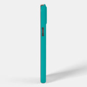 Geregistreerd zure RN Caduceus op Turquoise Case-Mate iPhone Case (Achterkant / Rechts)