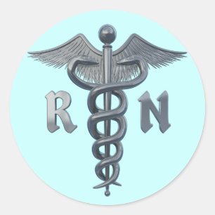 Geregistreerd zurensymbool ronde sticker