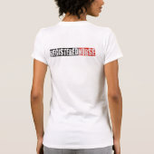 Geregistreerd zuster-shirt t-shirt (Achterkant)