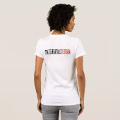 Geregistreerd zuster-shirt t-shirt (Achterkant volledig)