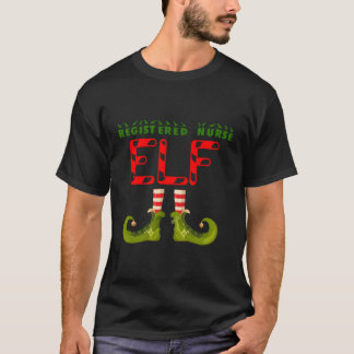 Geregistreerde Nurse Elf Group Matching Family Pyj T-shirt