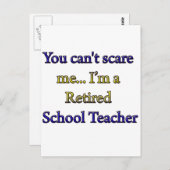 GEREGISTREERDE SCHOOLONDERWIJS BRIEFKAART (Voorkant / Achterkant)