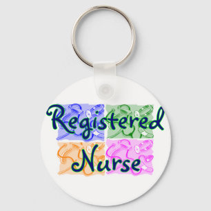 Geregistreerde T-shirts en cadeautjes—unieke art Sleutelhanger