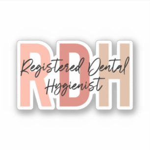 Geregistreerde tandheelkundige gift, tandheelkundi sticker