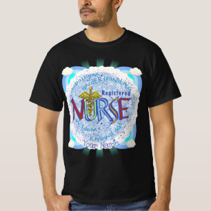 Geregistreerde verpleegkundige Motto T-shirt