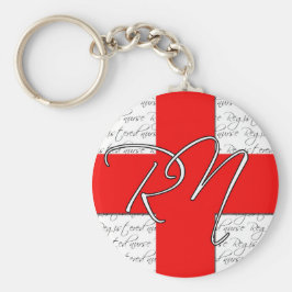 Geregistreerde verpleegkundige sleutelhanger
