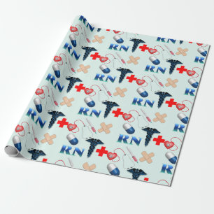 Geregistreerde verpleegster cadeaupapier