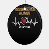 Geregistreerde verpleegster #Essential Stethoscoop Keramisch Ornament (Links)