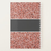 Geregistreerde verpleegster medisch roze glitter g planner (Achterkant)