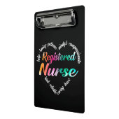 Geregistreerde Wide Cloud-Waterverf zurenhart Mini Klembord (Angled2)