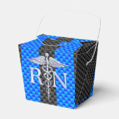 Geregistreerde zure RN koolstofvezelstijl Caduceus Bedankdoosjes (Voorkant Zijde)