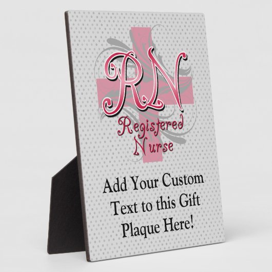 Geregistreerde zuster, roze kruisriemen fotoplaat (Zijkant)